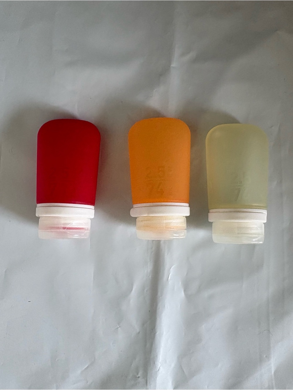 (3 Pack) Humangear GoToob Travel Tubes, Medium, 2.5 fl oz each